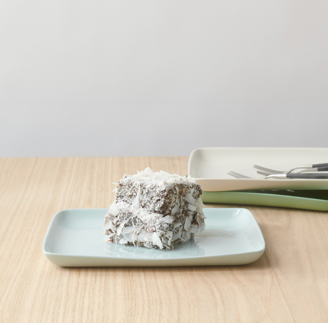 Square Platter | Mist | Medium