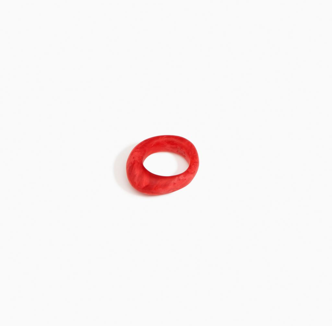 Slate Ring | Cranberry