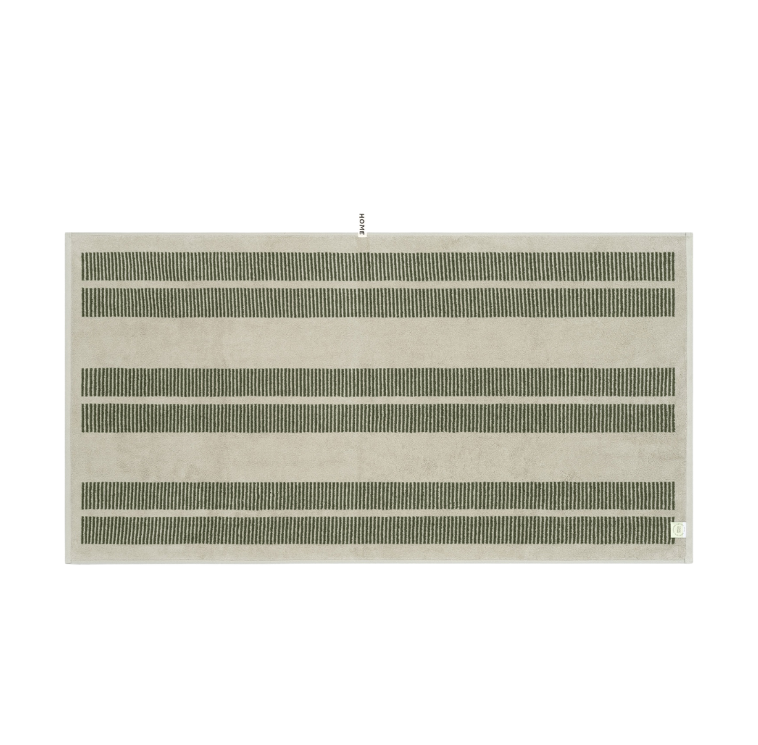 Bath Towel | Dual Dash | Forest + Sage