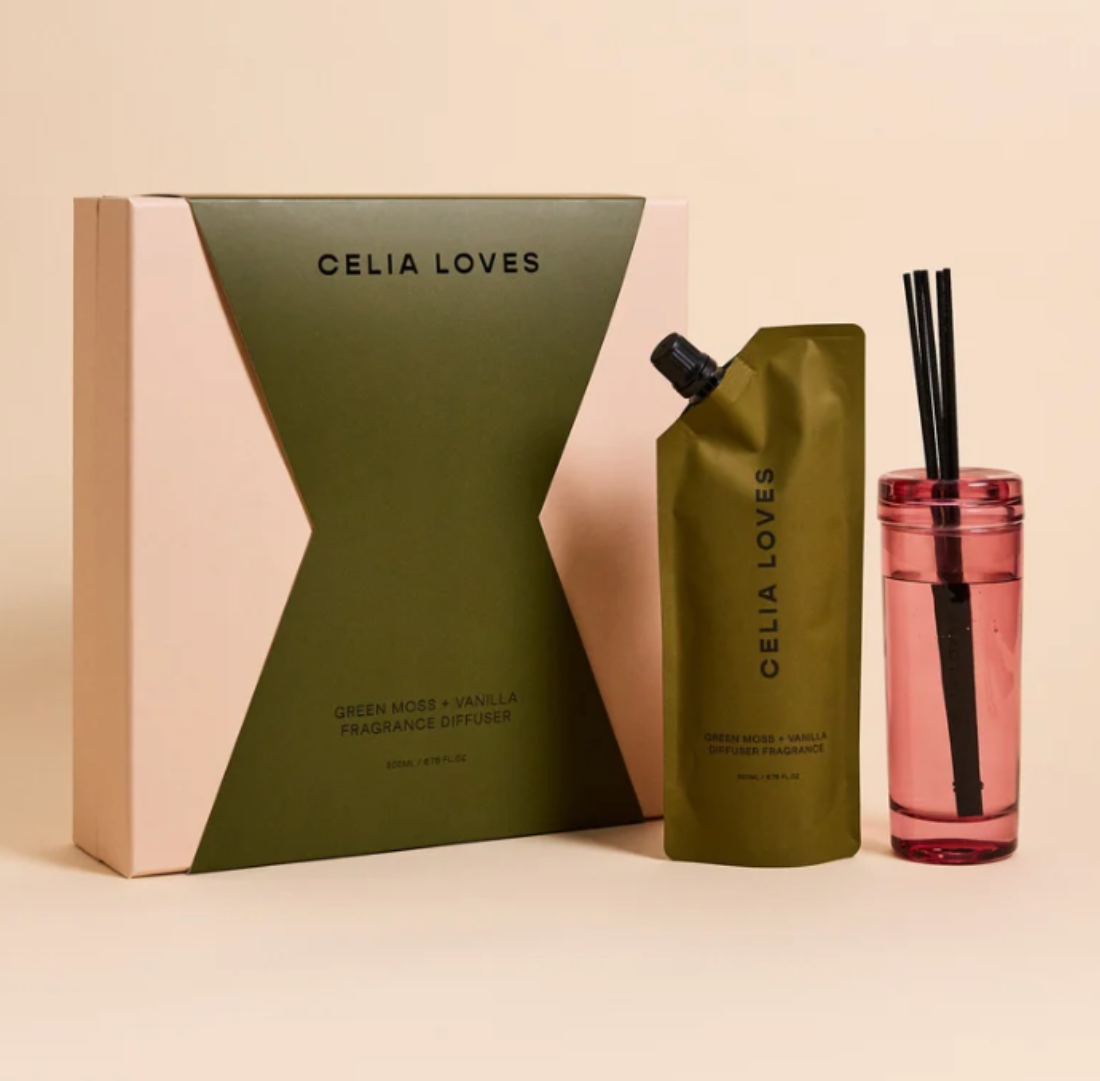 Diffuser Set | Green Moss + Vanilla | 200ml
