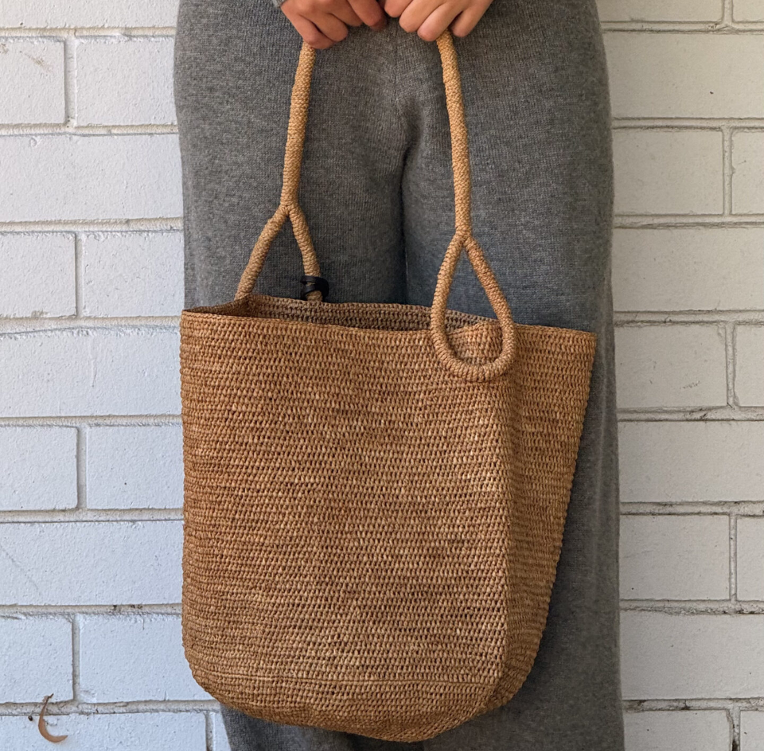 Alice Drop Bag | Light Brown