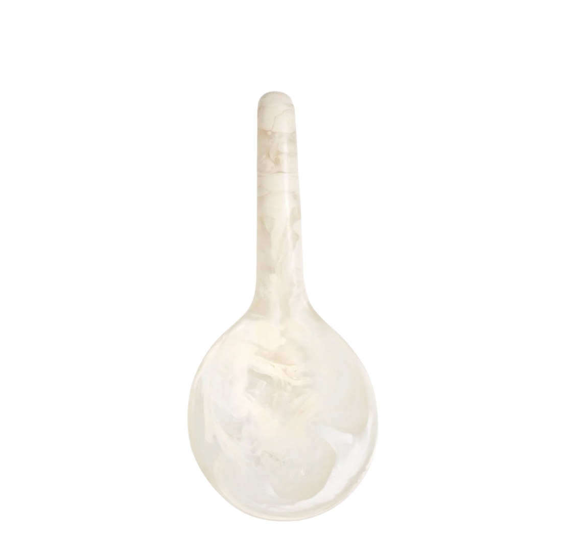 Large Round Spoon | Chalk