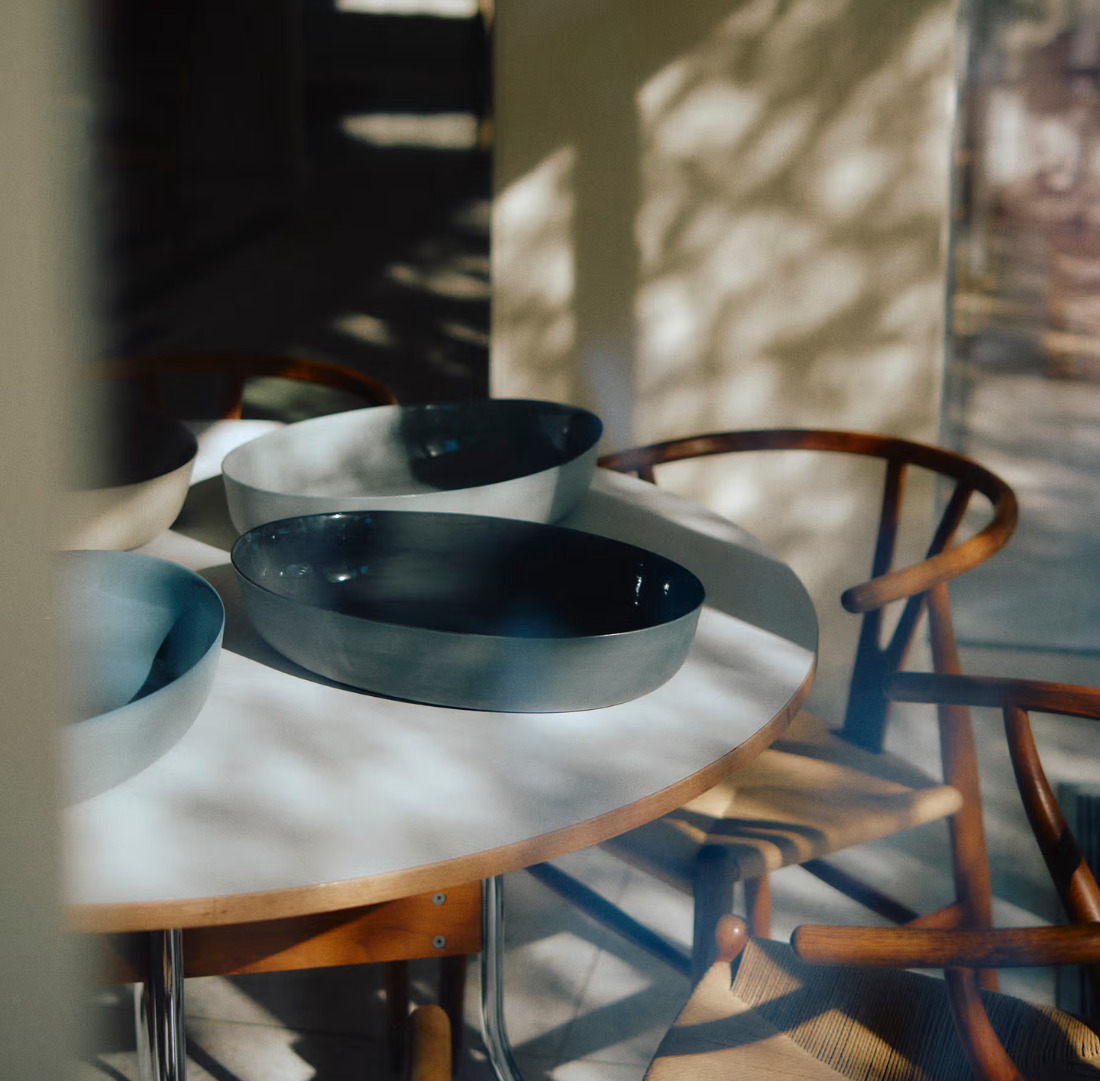 Baker Oval Large | Mist