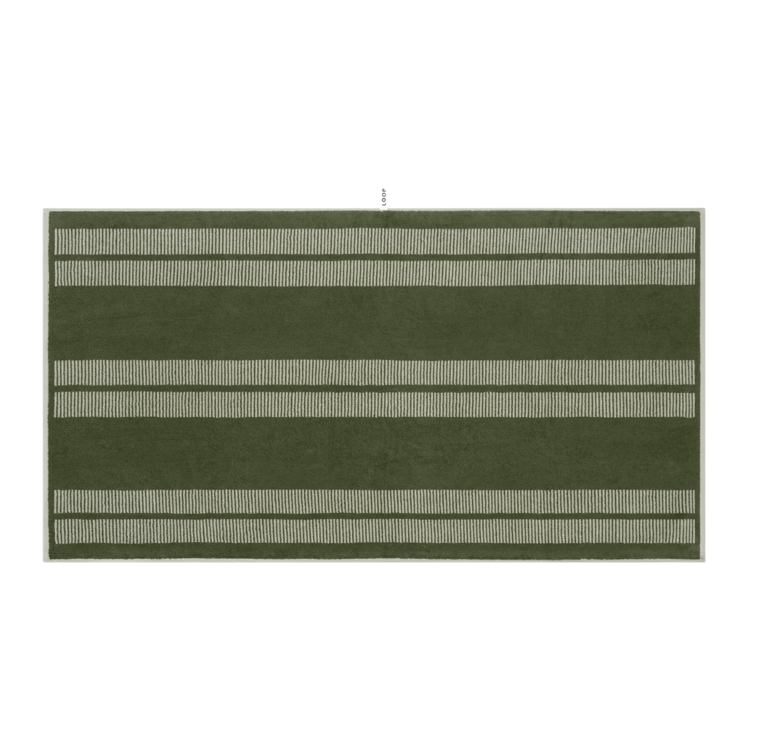 Bath Sheet | Dual Dash | Forest + Sage