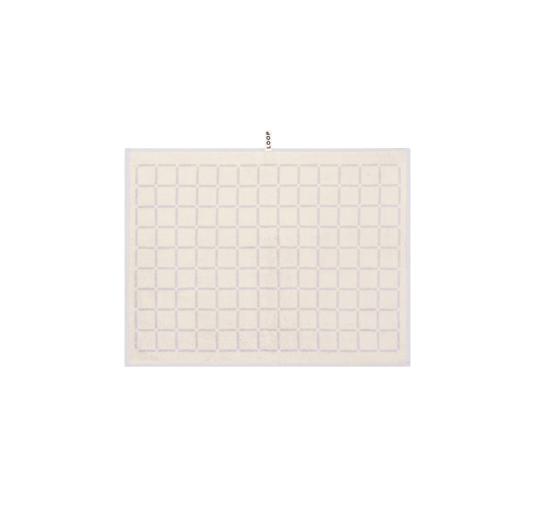 Bath Mat | Grid | Butter + Stone