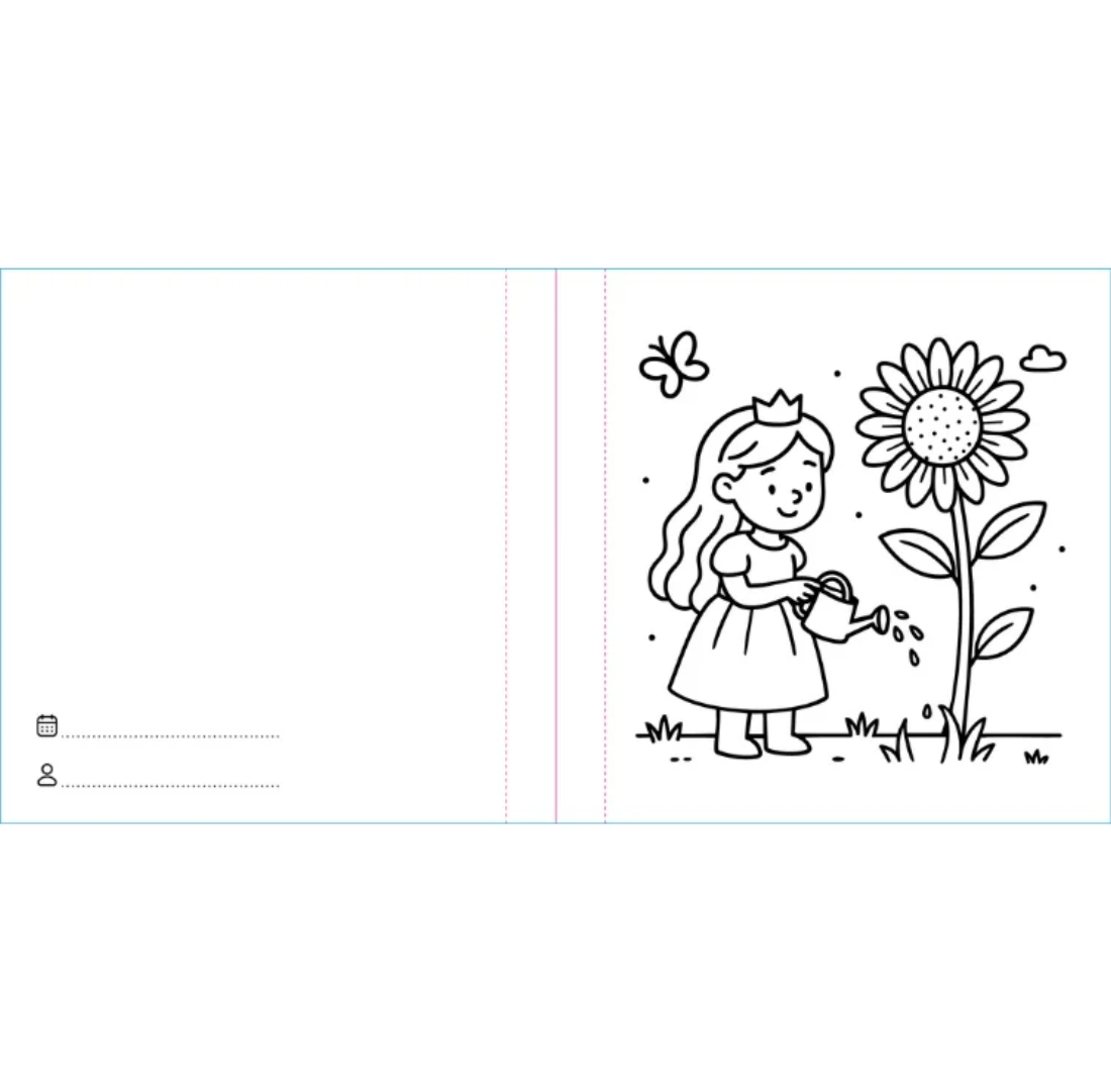 Colouring Book | Princesses