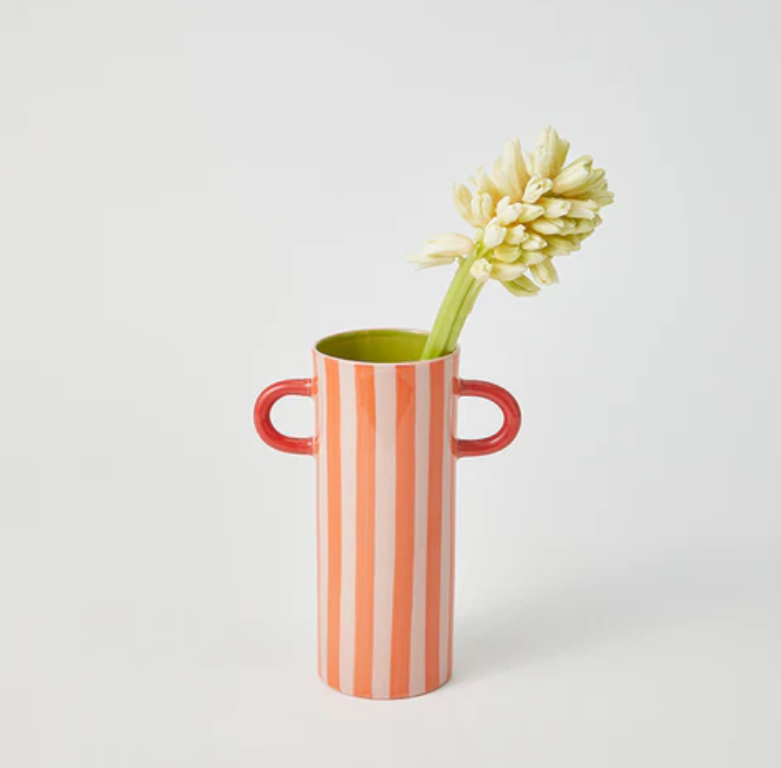 Griffe Bud Vase | Warm Stripe
