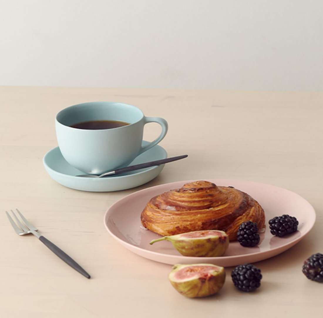 Teacup + Saucer | Milk