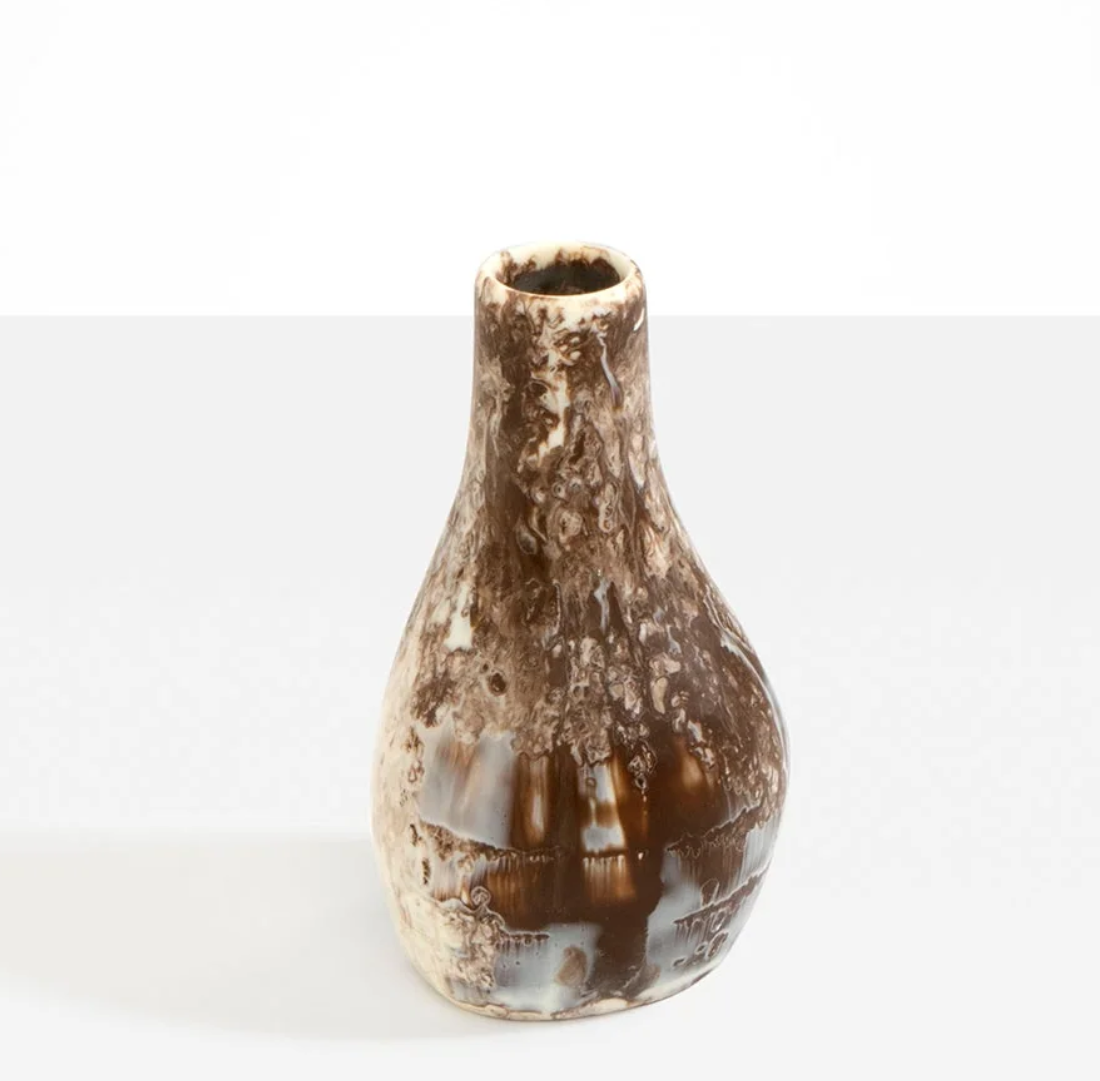 Medium Liquid Vase | Cappucino