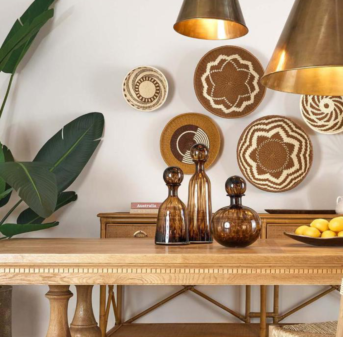 Zimba Basket | Brown Multi