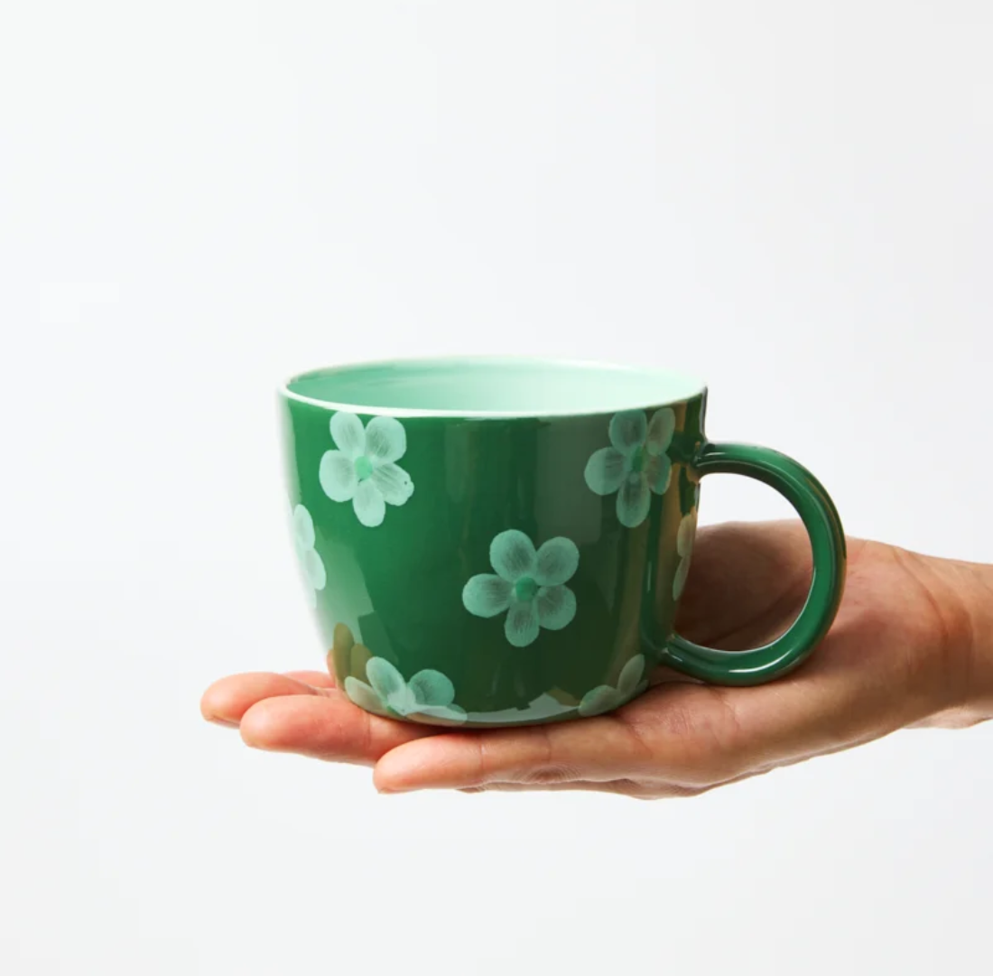 Mug | Daisy | Green