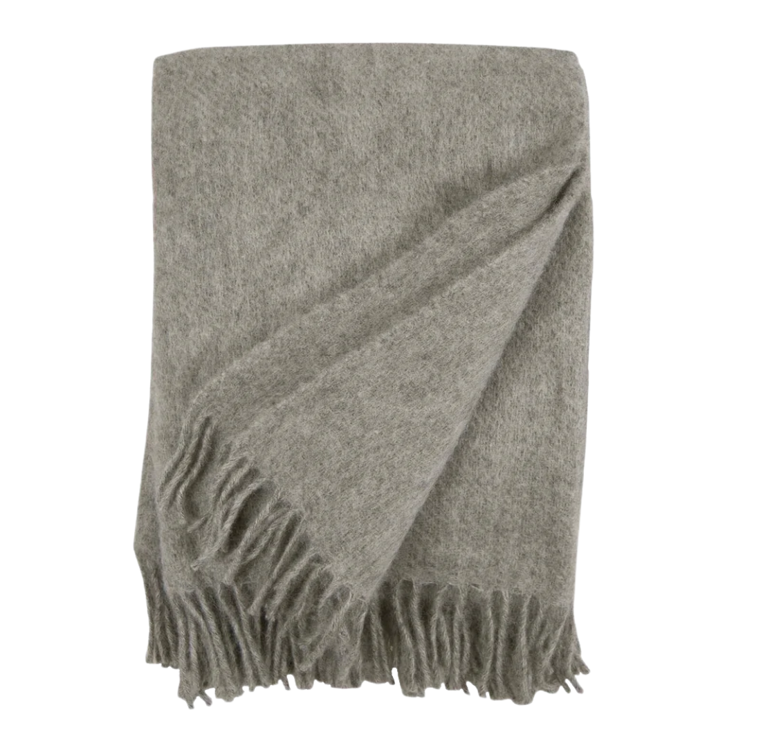 Klippan Gotland Wool Blanket | Grey