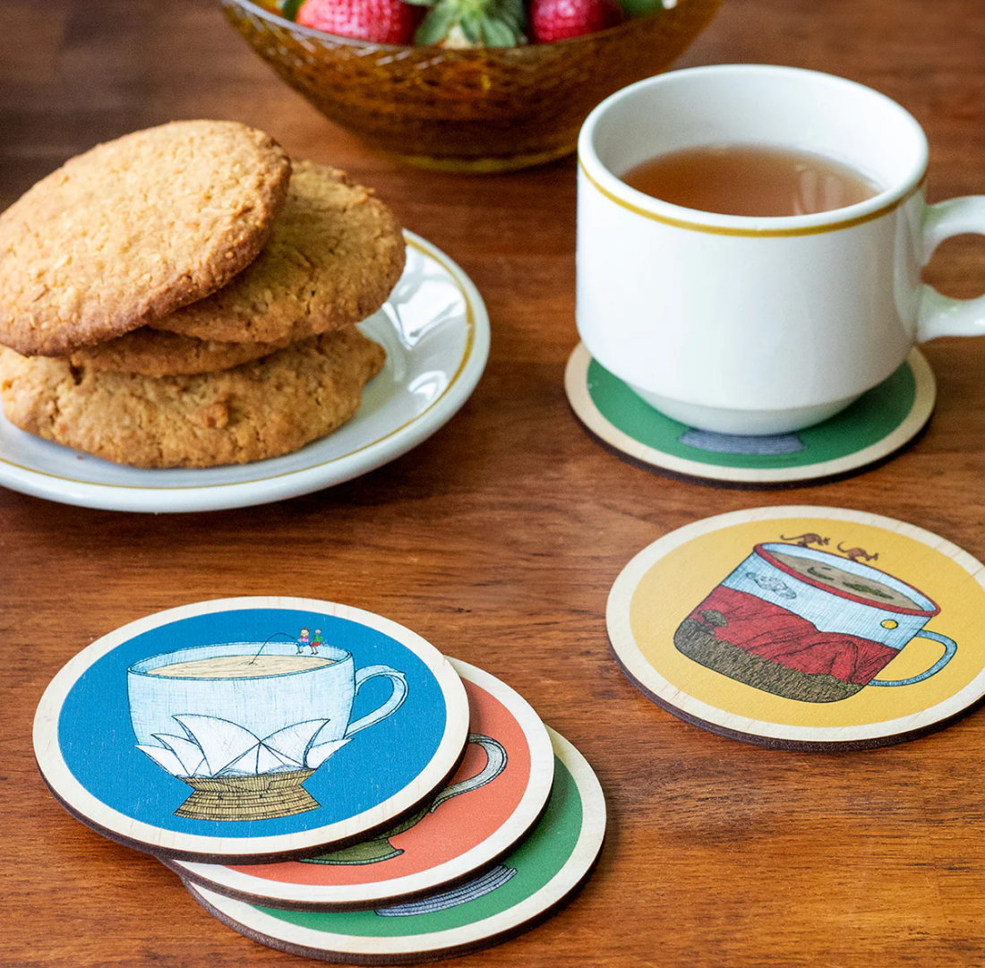 Drink Coaster | Australian Scenes | Set 4
