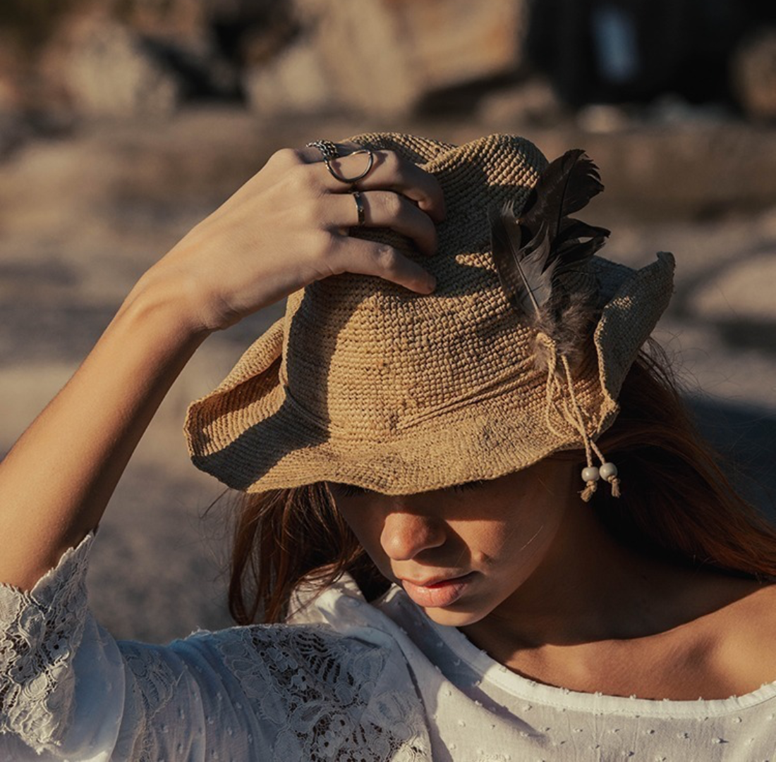 Elya Hat | Light Brown