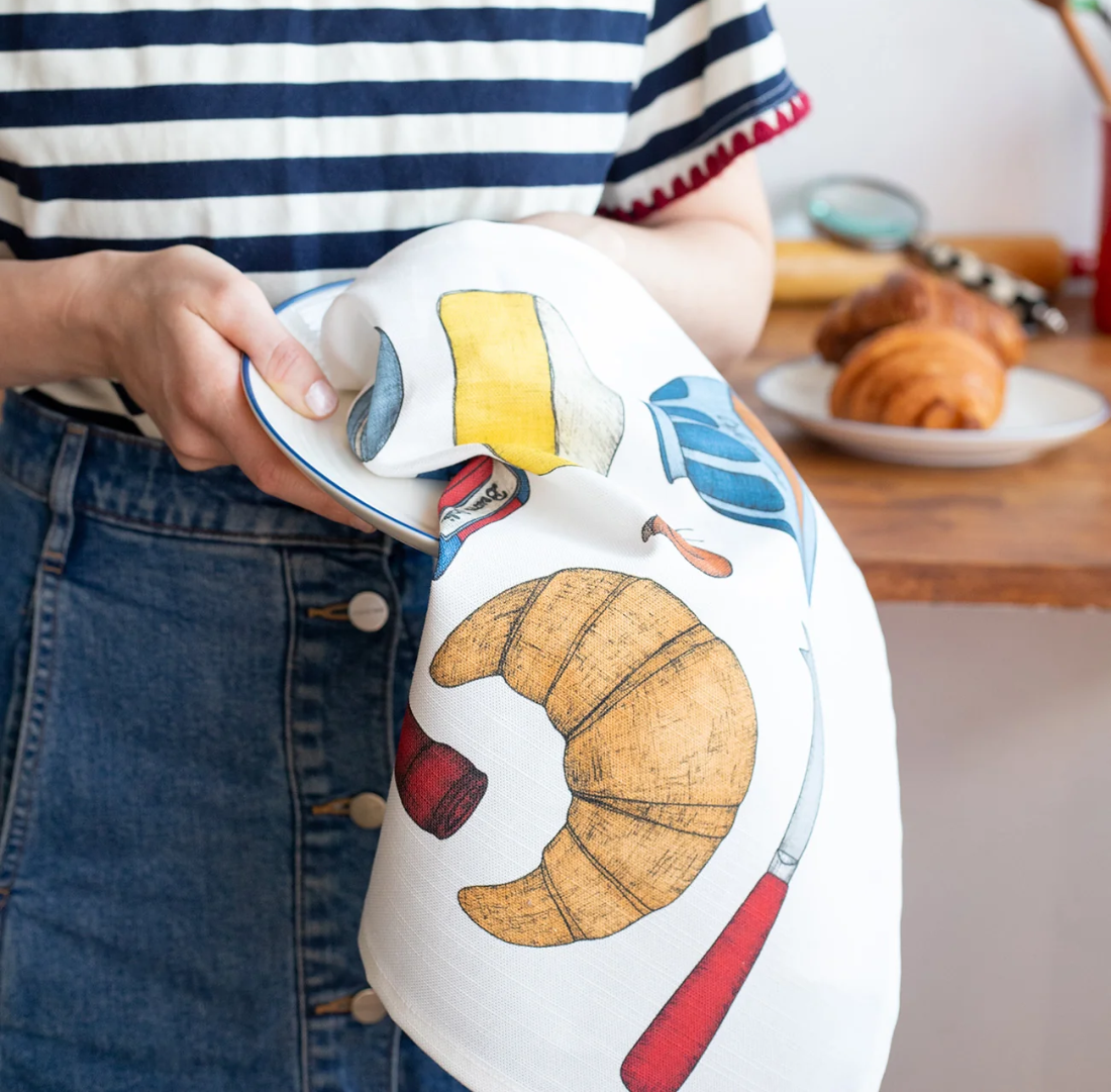 My French Kitchen | Art Tea Towel