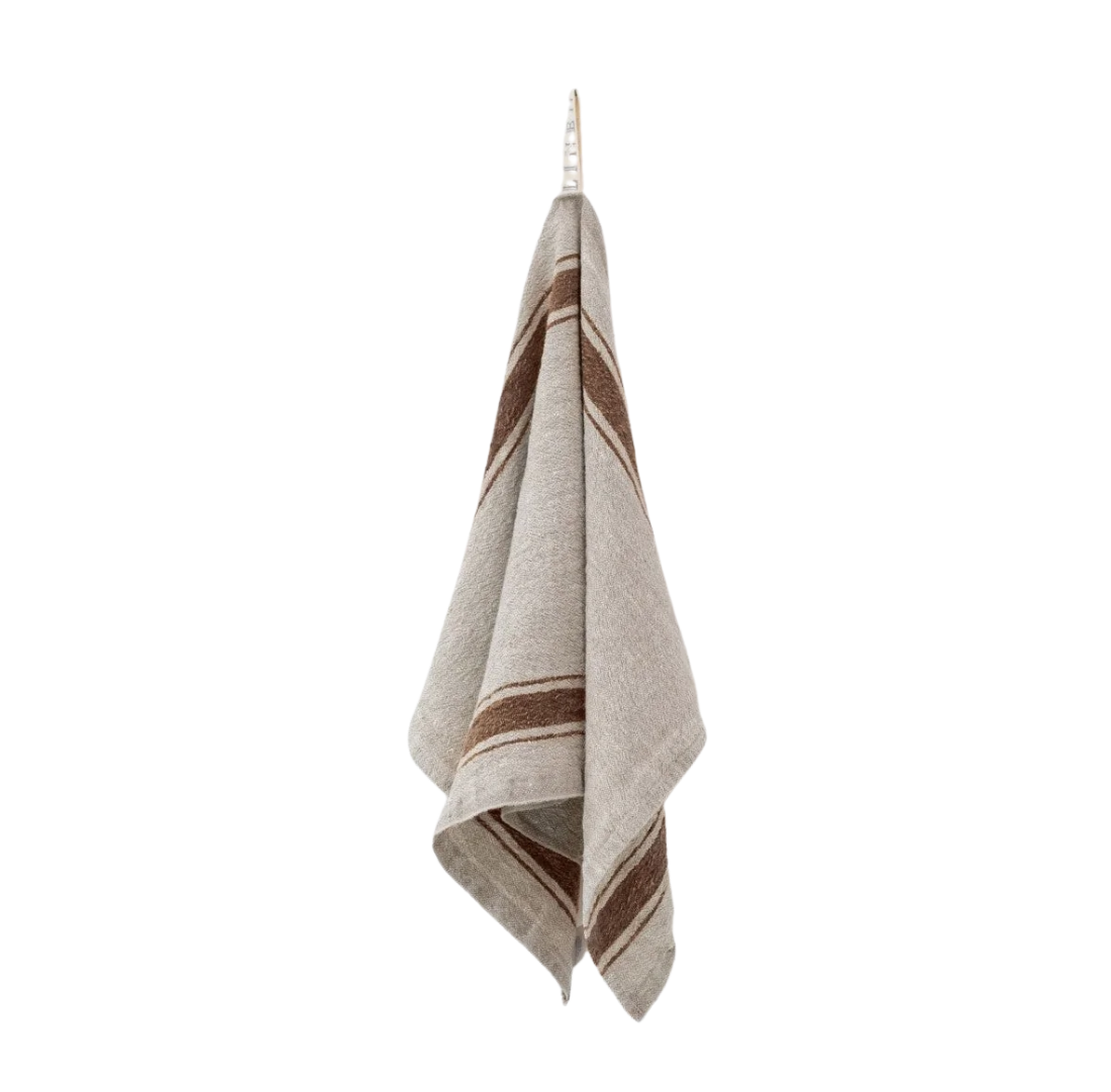 Kitchen Towel | Mocca Stripe