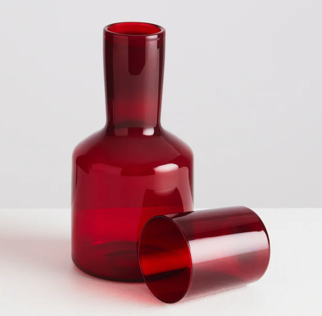Carafe + Gobelet | Rouge