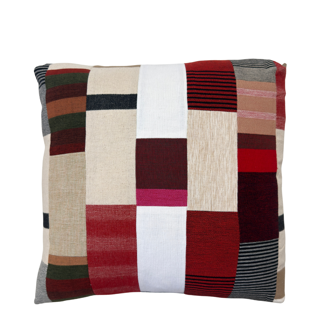 Patchwork Neutral | Red