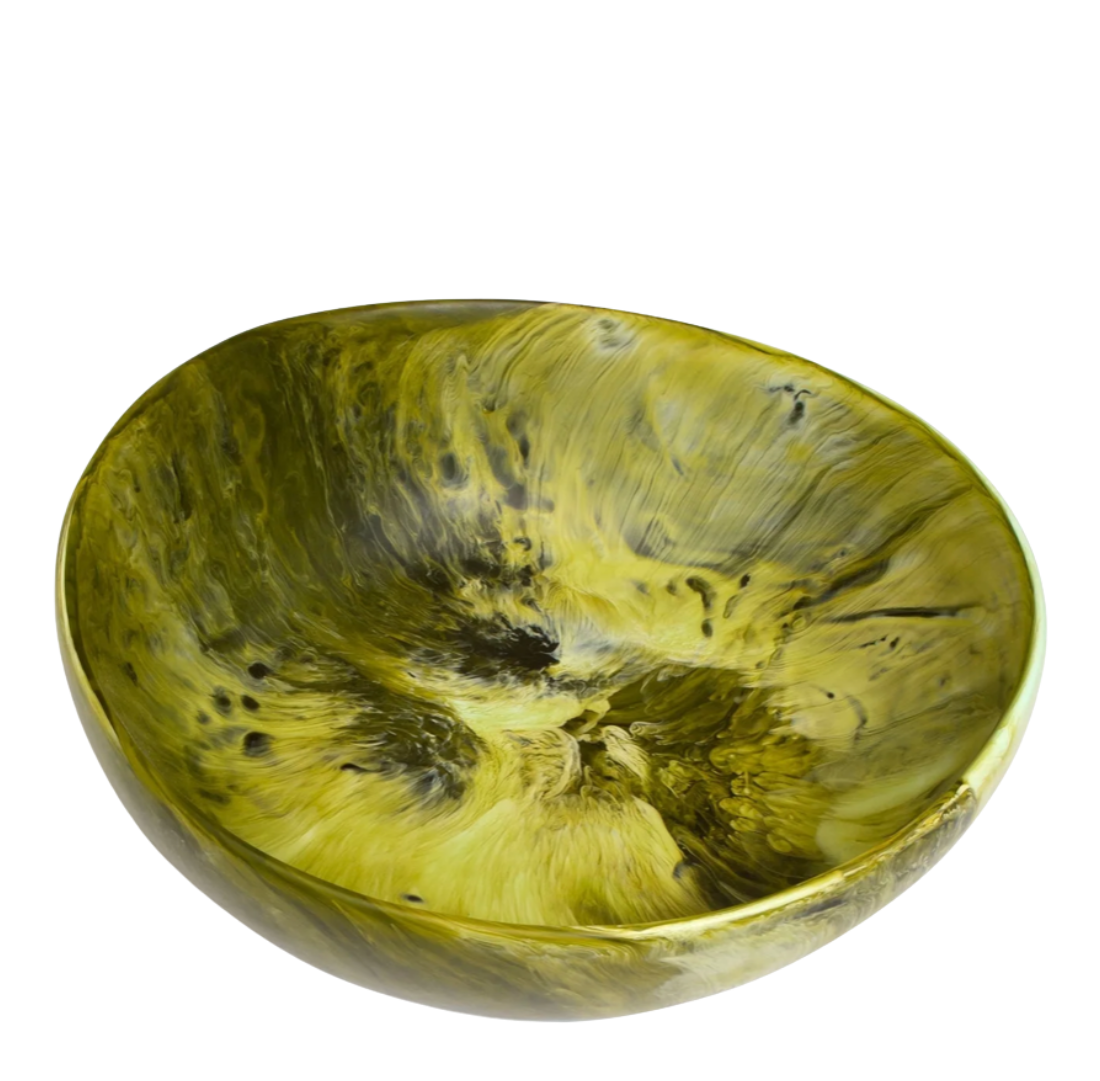 Flow Salad Bowl | Malachite