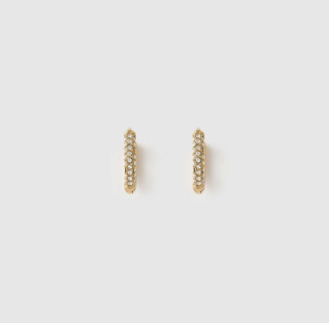 Imogen Gold Huggie Earrings