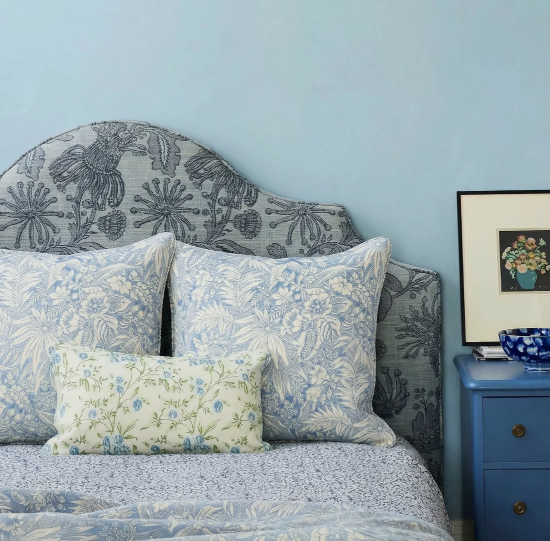 Palm Grove | Blue | 50 x 50