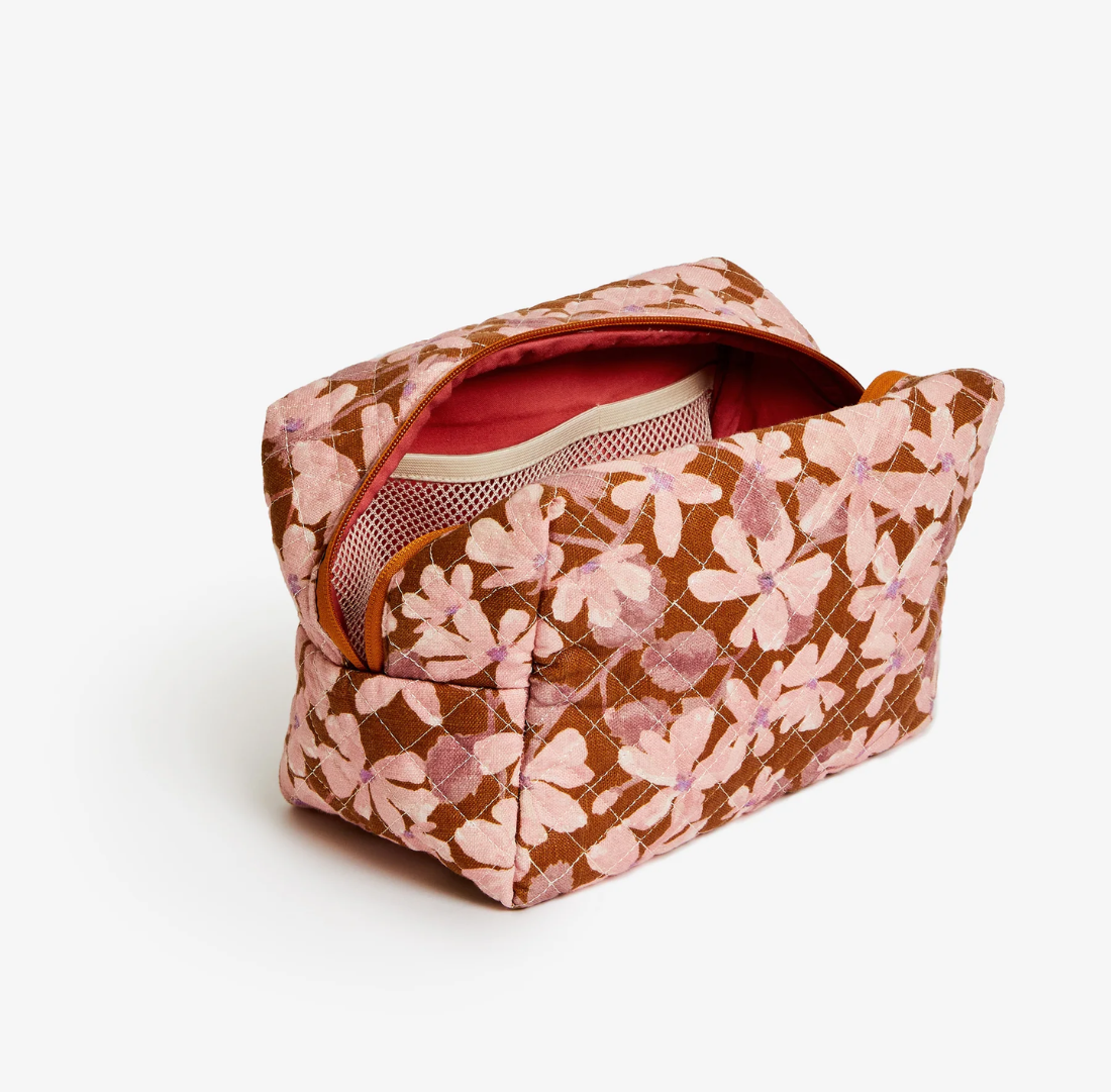 Toiletry Bag | Violet Tan | Medium