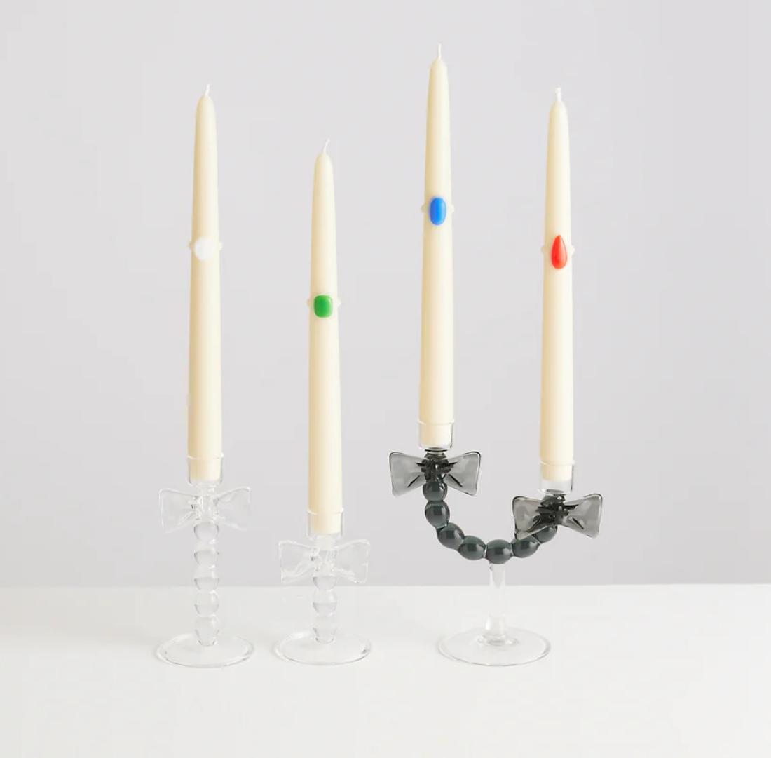 Double Bow Candle Holder