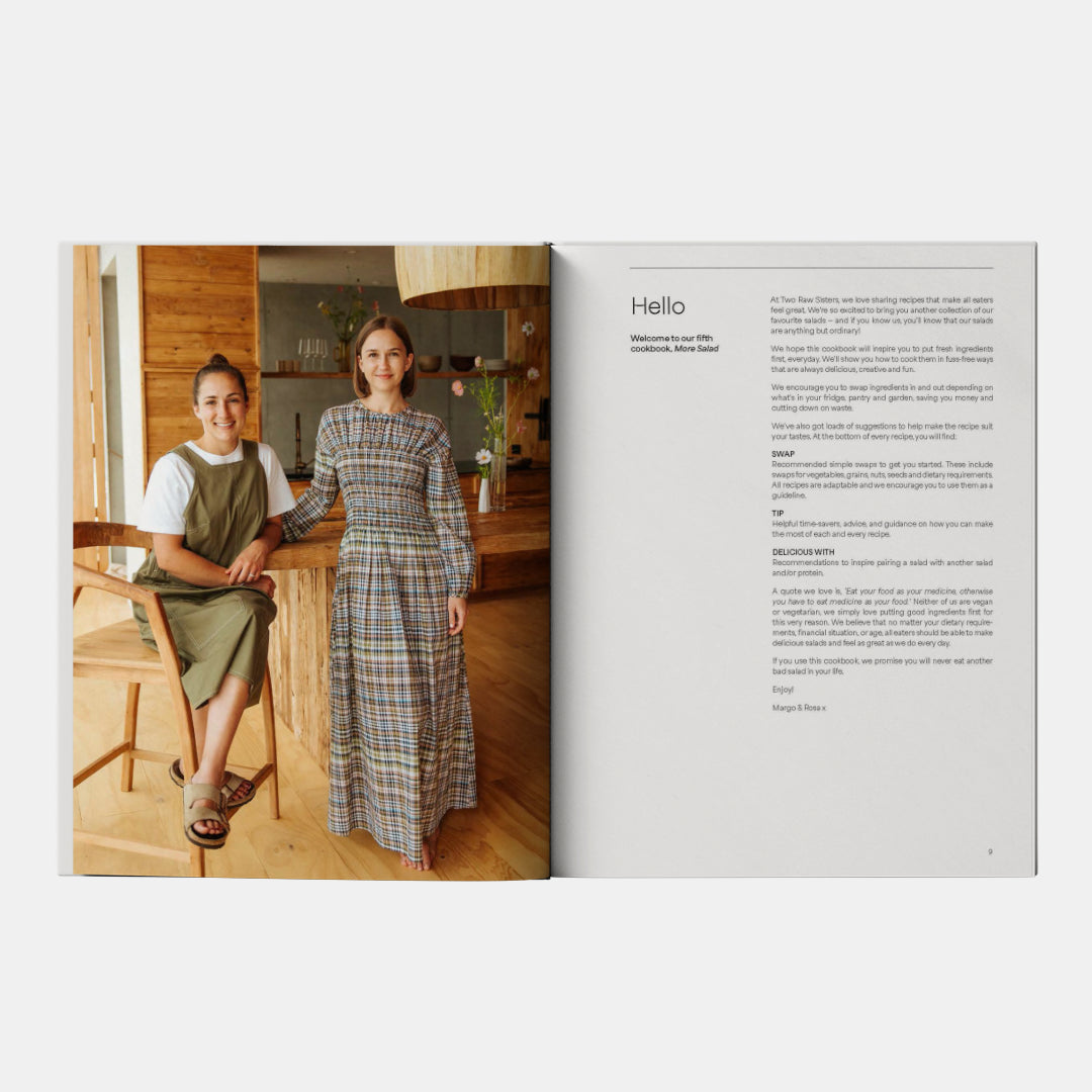 More Salad: Two Raw Sisters | Margo Flanagan + Rosa Power