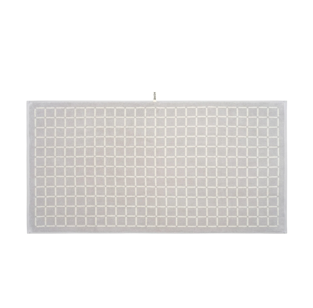 Bath Towel | Grid | Butter + Stone