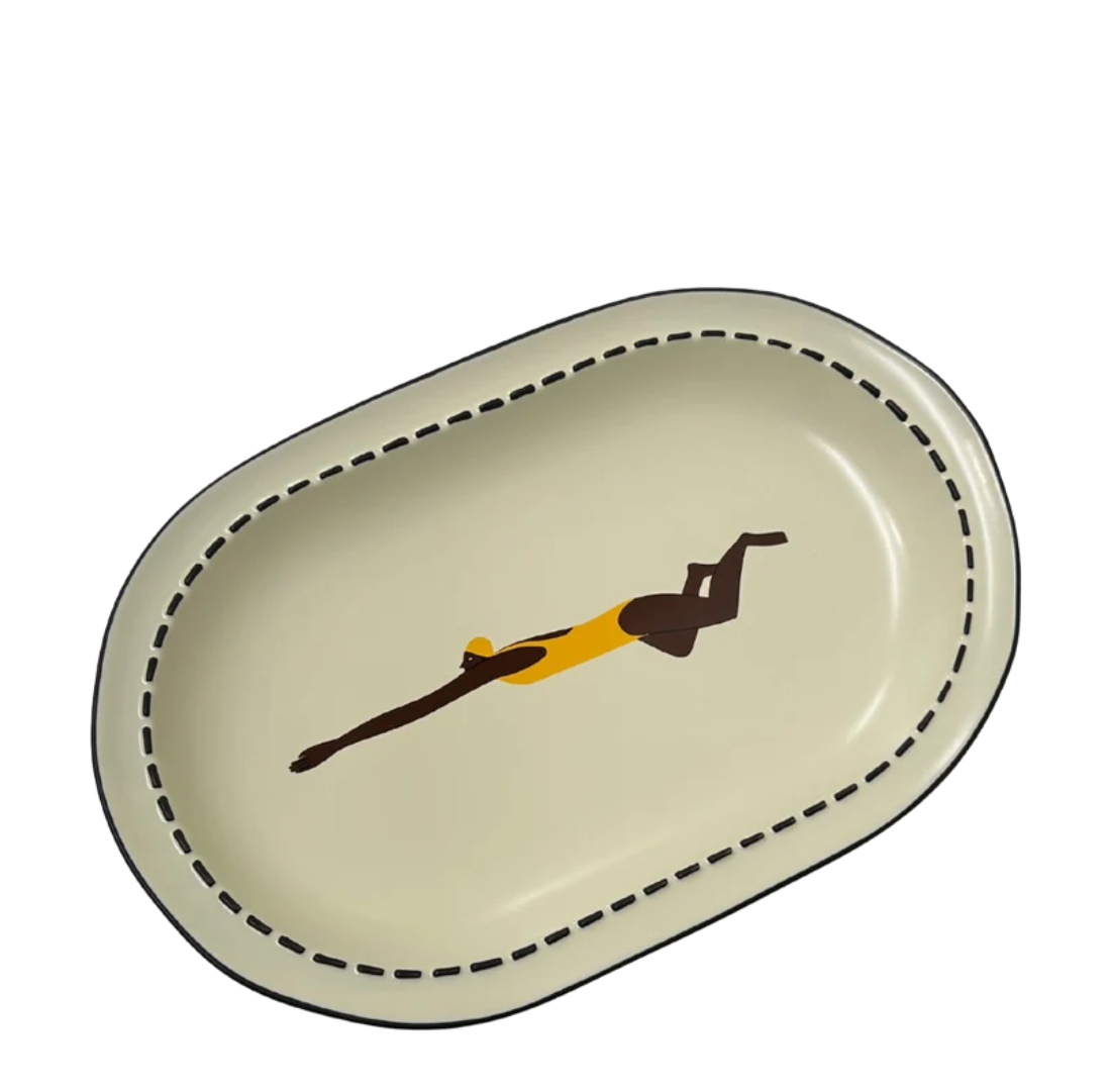 Push and Glide Dish | Vanilla