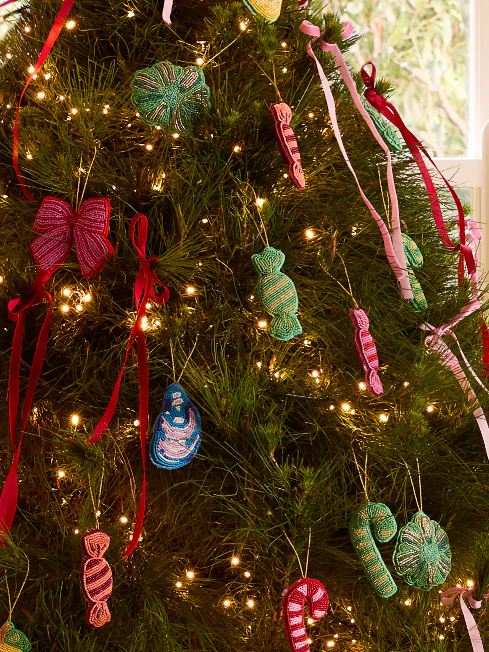 Bon Bon Beaded Decoration | Green