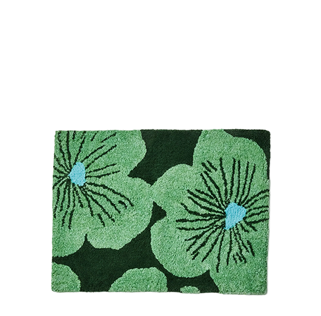 Jardin Green Bath Mat