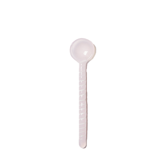 Glass Teaspoon | Pink