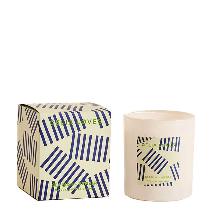 Candle | Sea Mist + Vetiver | 80hrs
