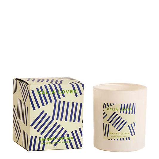 Candle | Sea Mist + Vetiver | 80hrs