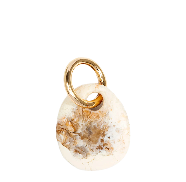 Earth Keyring | Light Horn | Brass