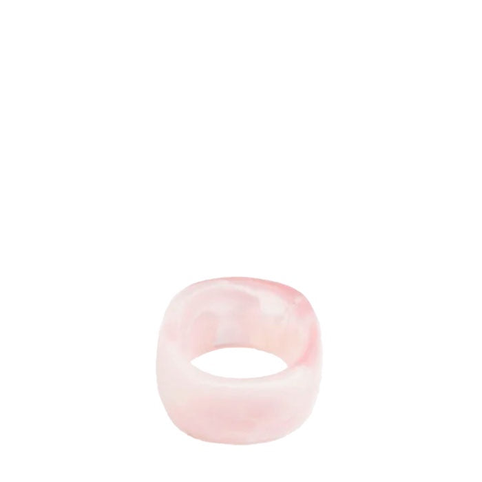 Cube Ring | Shell Pink
