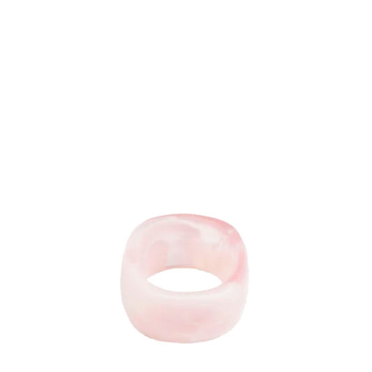 Cube Ring | Shell Pink