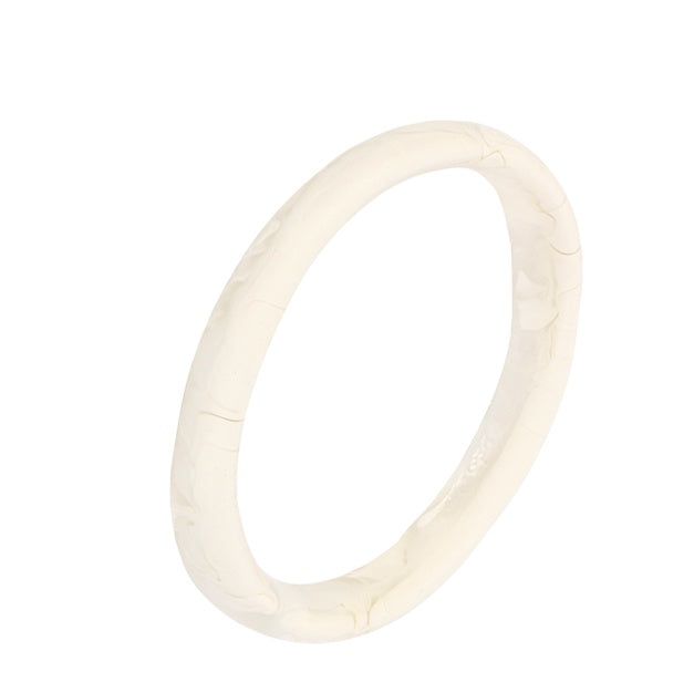 Wishbone Bangle | Chalk Swirl