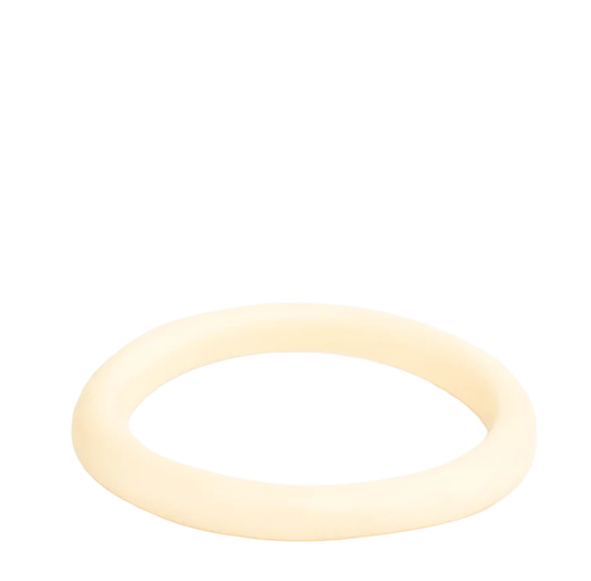 Wishbone Bangle | Cream