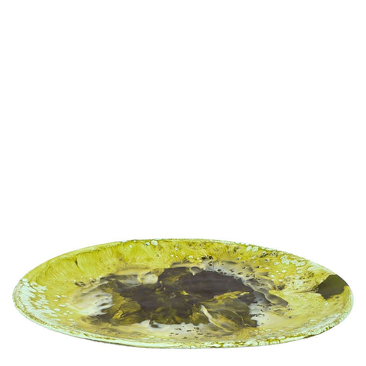 Long Temple Platter | Malachite