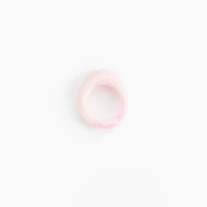 Slate Ring | Shell Pink
