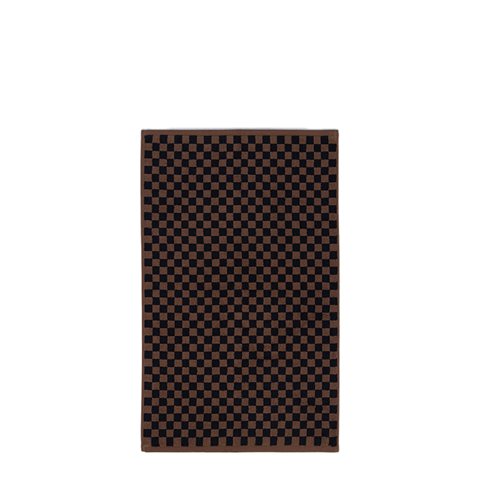 Beppu Bath Mat | Tabac + Noir