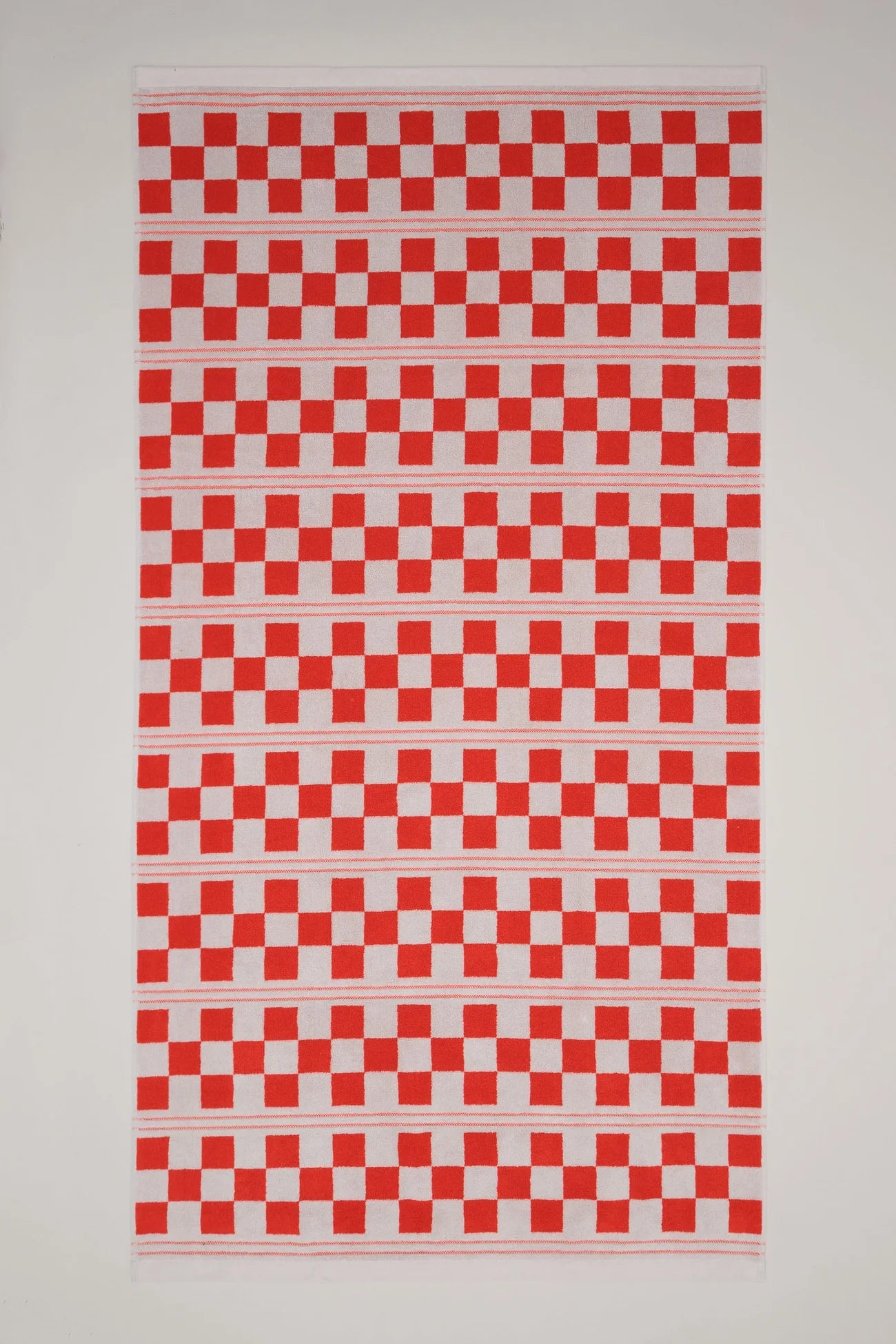 Busby Pool Towel | Cloud + Ranch Red