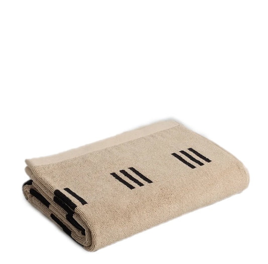 Claremont Bath Towel | Sand + Noir