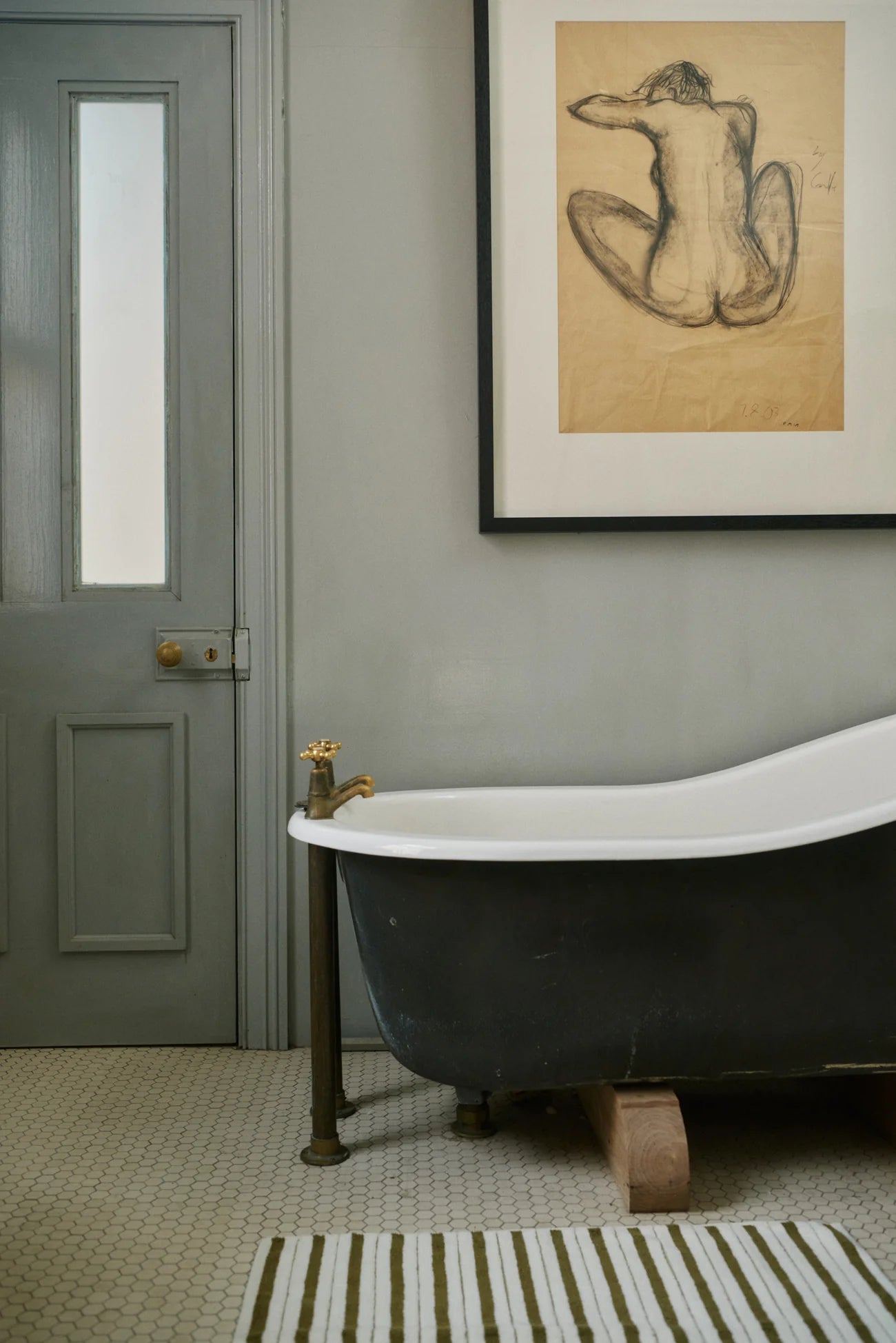 Echo Bath Mat | Caper + Chalk