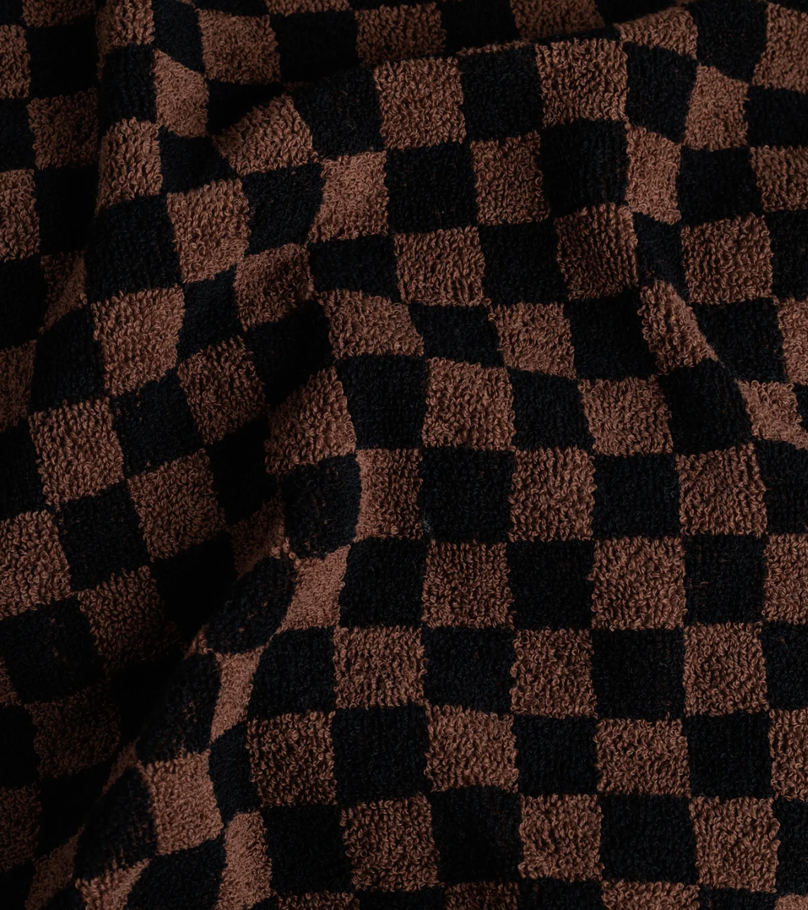 Josephine Hand Towel | Tabac + Noir