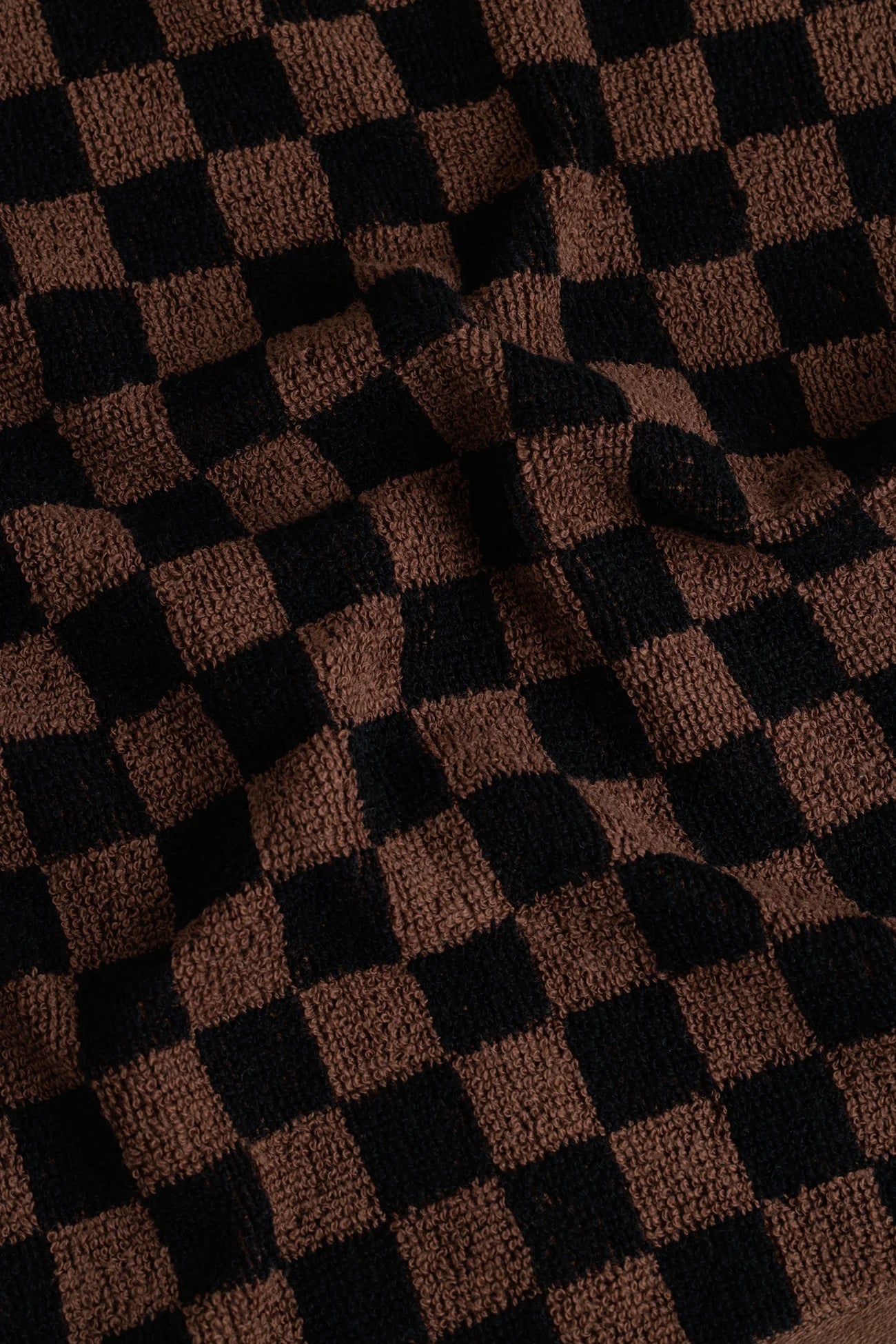 Quill Face Cloth | Tabac + Noir