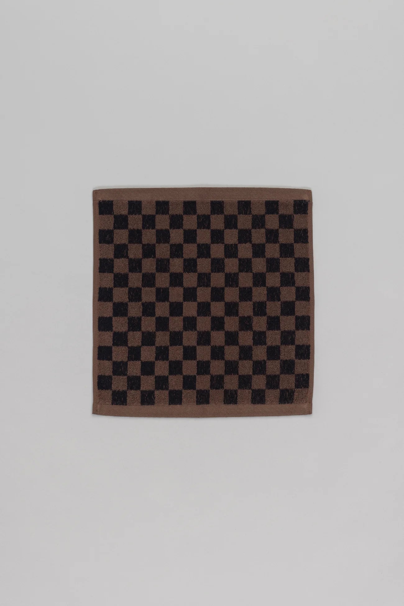 Quill Face Cloth | Tabac + Noir