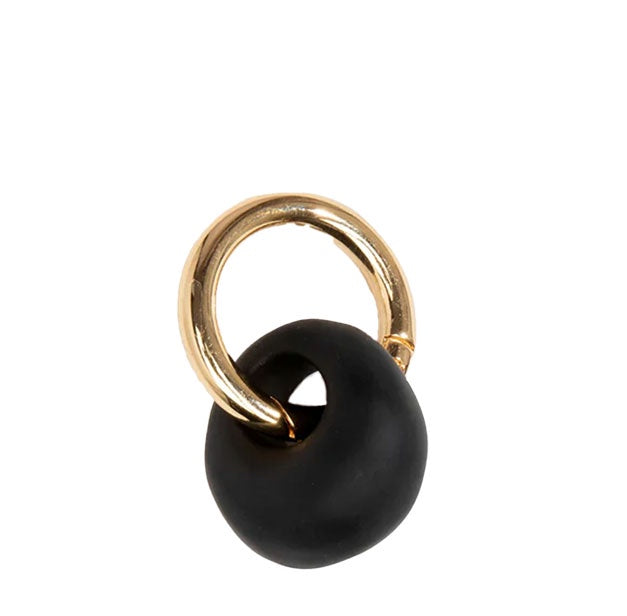 Splash Keyring | Black | Brass